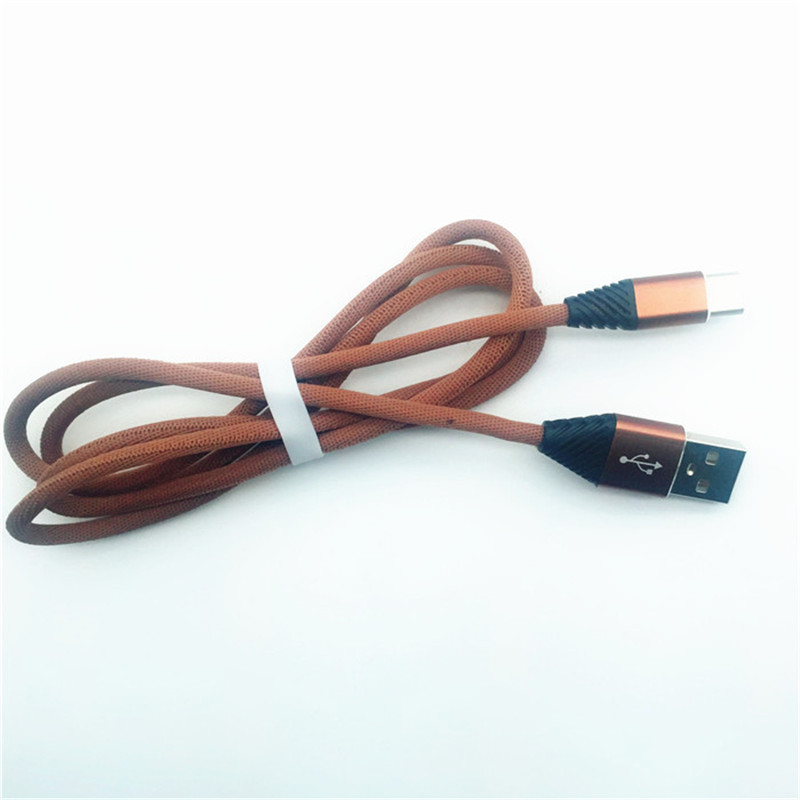 KPS-1004CB TIP C Bumbac personalizat țesut 1m USB 2.2 viteză mare de încărcare tip c cablu USB